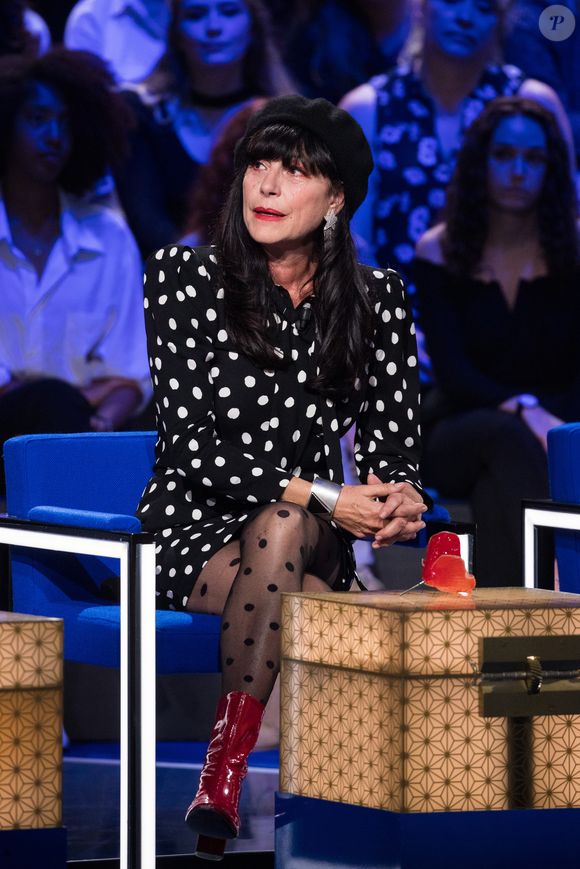 Exclusif - Lio - Enregistrement de l'émission "La boite à secrets", présentée par F.Bollaert, qui sera diffusée le 18 octobre sur France 3 en prime time. Le 7 octobre 2019
© Tiziano Da Silva / Bestimage