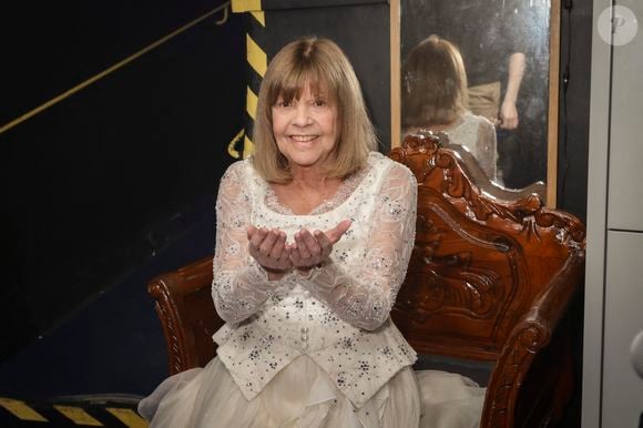 Chantal Goya, lors de la représentation pour Les Pièces Jaunes du Cirque Bouglione au Cirque d'Hiver organisée par le couturier Stéphane Rolland, Paris, France, le 10 janvier 2026. © Jack Tribeca / Bestimage