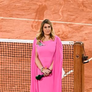 Des confidences très touchantes pour celle qui a pu sortir de sa torpeur alimentaire. 
Marion Bartoli pendant les Internationaux de France, tournoi de tennis du Grand Chelem, le 6 juin 2023 au stade Roland Garros à Paris, France. ©Victor Joly/ABACAPRESS.COM
