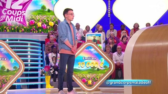 Car aujourd'hui, Émilien est considéré comme l'un des plus grands gagnants des jeux télévisés.

Emilien dans "Les 12 Coups de midi", le 5 mai 2025, sur TF1