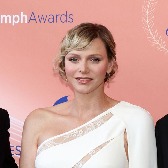 La princesse Charlene de Monaco - La famille princière au photocall et cérémonie de clôture de la 63ème édition du Festival de Télévision de Monte-Carlo (63rd Golden Nymph) au Grimaldi Forum à Monaco le 18 juin 2024.

© Claudia Albuquerque / Bestimage
