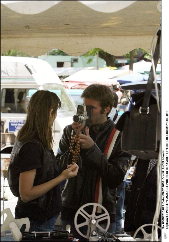 Exclusif - Le prince Emmanuel-Philibert de Savoie et Clotilde Courau.