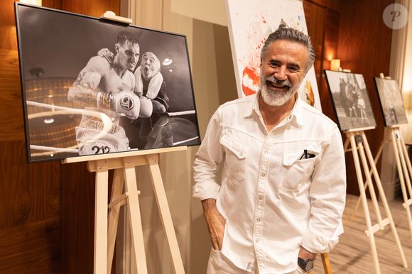 José Garcia  est l'invité d'honneur au vernissage de l'expo "La Boxe fait son Cinéma".
Belgique, Bruxelles, hôtel Amigo, le 11 avril 2026.
© Alain Rolland / ImageBuzz / Bestimage