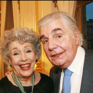 Micheline Dax et Roger Pierre à Paris en 2006.