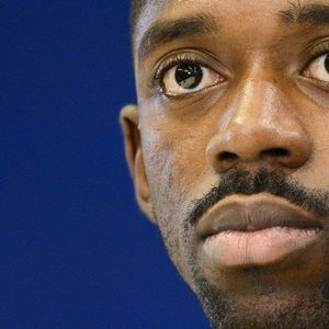 Ousmane Dembélé - Les joueurs de l'équipe de France de football donne une conférence de presse au centre d'entraînement Al Sadd SC à Doha, Qatar, le 16 décembre 2022, lors de la Coupe du monde de football Qatar 2022. © Jean-Baptiste Autissier/Panoramic/Bestimage