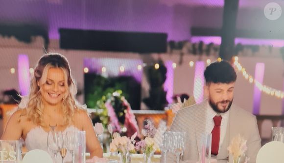 Mariage de Laury et Anthony lors de l'épisode de "Mariés au premier regard 2025" du 7 avril, sur M6