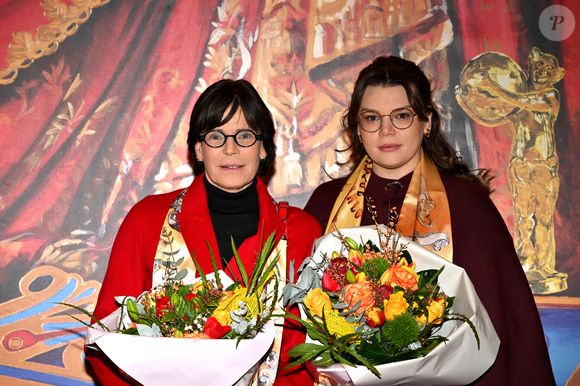 2ème soirée de sélection du 47ème Festival International du Cirque de Monte-Carlo en présence de la princesse Stéphanie de Monaco et de sa fiile Camille Gottlieb sous le chapiteau Fontvieille à Monaco, le 18 janvier 2025. © Bruno Bébert/Pool Monaco/Bestimage