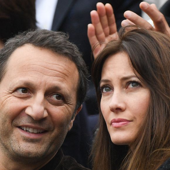 Arthur et Mareva Galanter assistent aux Internationaux de France de tennis à Roland Garros le 5 juin 2016 à Paris, France.  Photo by Laurent Zabulon/ABACAPRESS.COM