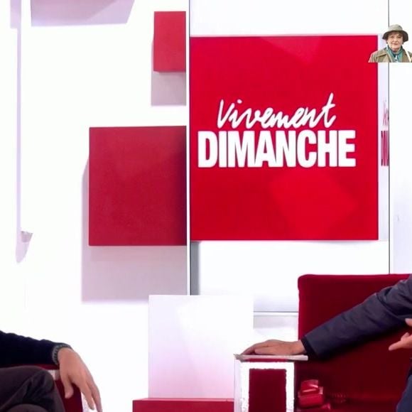 Damien Thévenot sur le plateau de Vivement dimanche le 16 novembre 2025. Capture d'écran/France 3