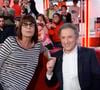 C'est une page de l'histoire du PAF qui se tourne.

Françoise Coquet et Michel Drucker - Enregistrement de l'émission "Vivement Dimanche" à Paris.