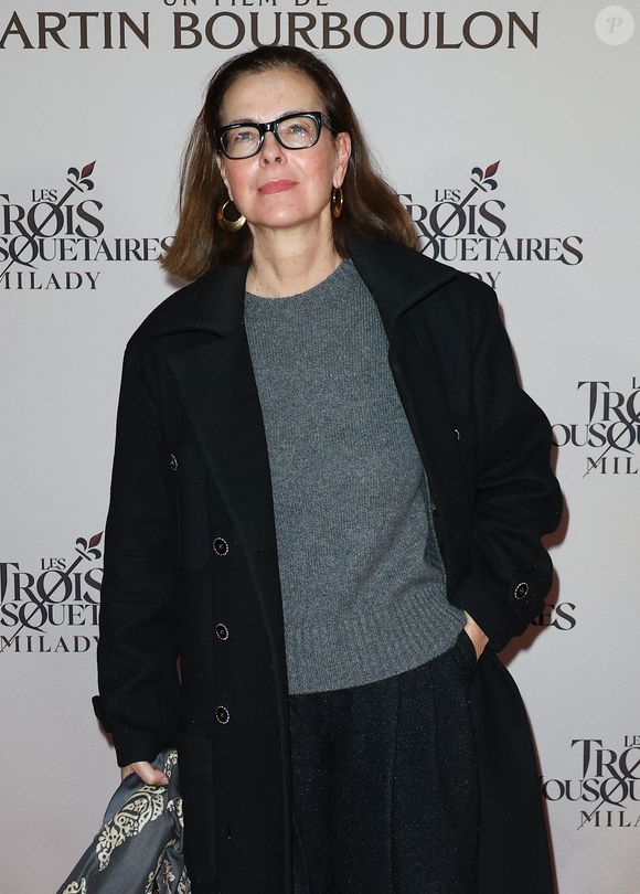Carole Bouquet - Première du film  "Les Trois Mousquetaires: Milady" au Grand Rex à Paris le 10 décembre 2023.  © Coadic Guirec-Dominique Jacovides /Bestimage