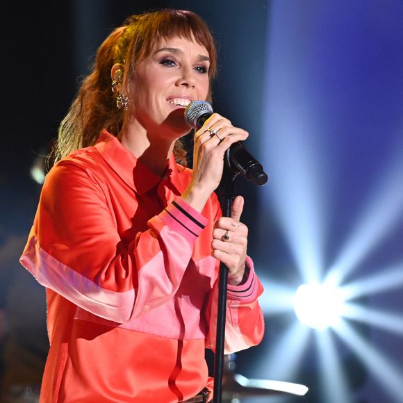 Exclusif - Zaz lors de l'enregistrement de l'émission Vivement dimanche au studio Rive gauche, présentée par M. Drucker, diffusée sur France 3, le 1er mars 2026, à Paris, France, le 18 février 2026. © Guillaume Gaffiot/Bestimage