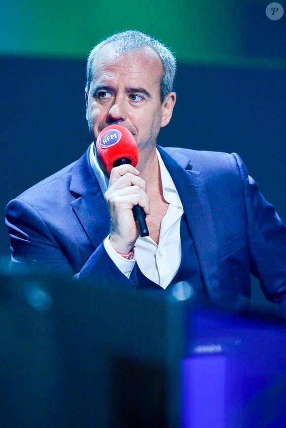 Bruno Roblès, qui anime les matinales de Rire et chansons - Emission spéciale RFM pour les 30 ans de carrière de Bruno Roblès au Comédia à Paris. Le 7 mars 2016. © Christophe Bricot / Bestimage