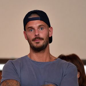 M. Pokora (Matt Pokora) - People lors du match de Ligue 1 Conforama entre Monaco contre Marseille au stade Louis II à Monaco le 27 août 2017. Monaco a battu l'OM par 6 à 1. © Bruno Bebert/Bestimage