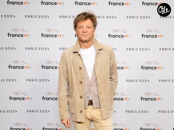 Laurent Delahousse lors de la présentation des journalistes et chroniqueurs de France Télévisions pour les Jeux Olympiques 2024 au musée de l'Homme à Paris, le 11 juin 2024.
© Pierre Perusseau / Bestimage