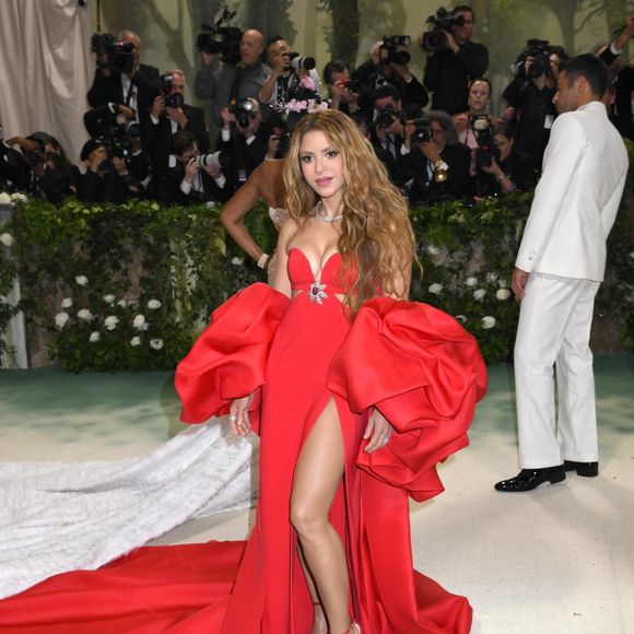 Shakira au Met Gala Sleeping Beauties: Reawakening Fashion au Metropolitan Museum of Art in New York, le 6 mai 2024. © Backgrid USA / Bestimage