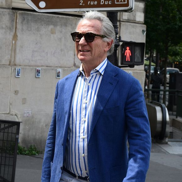 William Leymergie - Mariage de Claude Lelouch à la mairie du 18ème à Paris. Le 17 juin 2023