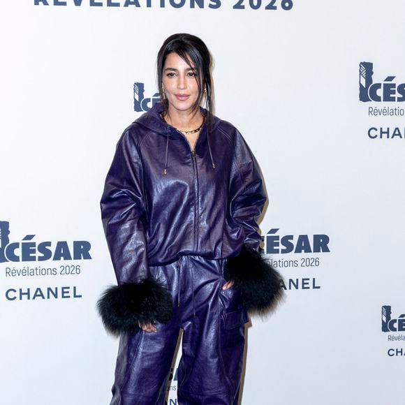 Leïla Bekhti - Photocall du dîner des Révélations César 2026 à l'Elysée Montmartre à Paris, France, le 19 janvier 2026.
 
© Olivier Borde / Bestimage
