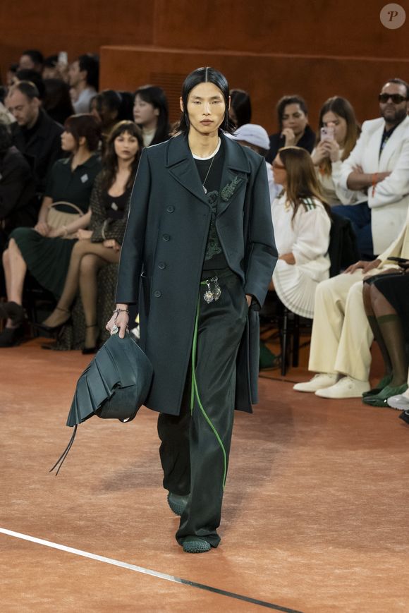 Défilé "Lacoste" Collection Prêt-à-Porter Automne/Hiver 2025-2026" lors de la Fashion Week de Paris (PFW) le 9 mars 2025.