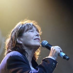 Jane Birkin lors du concert anti-FN (Front National) organisé place de la République à Paris, le 4 mai 2017.
© Lionel Urman/Bestimage