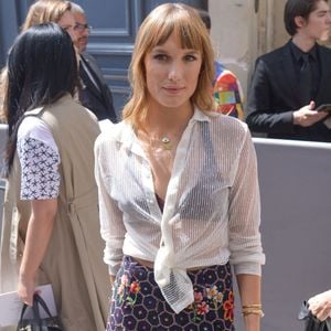 Ana Girardot arrivant au défilé Dior lors de la Haute Couture Paris Fashion Week Fall/Winter 2018/19 qui s'est tenue aux Archives nationales à Paris, France, le 02 juillet 2018. Photo by Julien Reynaud/APS-Medias/ABACAPRESS.COM