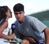 Carlos Alcaraz, célèbre joueur espagnol de 22 ans, se voit être au cœur d'une rumeur concernant une éventuelle romance avec une célèbre joueuse de tennis de son âge.
Carlos Alcaraz s'adresse aux médias au All England Lawn Tennis and Croquet Club à Wimbledon avant les championnats de Wimbledon, qui commencent le 30 juin. Date de la photo : samedi 28 juin 2025. ... Wimbledon 2025 - Avant-premières - Samedi 28 juin ... 28-06-2025 ... Paris ... UK ... Le crédit photo doit être lu comme suit : John Walton/PA Wire.