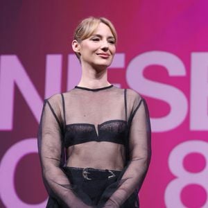 Louise Bourgoin - Cérémonie de clôture du festival Canneseries saison 8 au palais des festivals à Cannes le 29 avril 2025.

© Denis Guignebourg / Bestimage