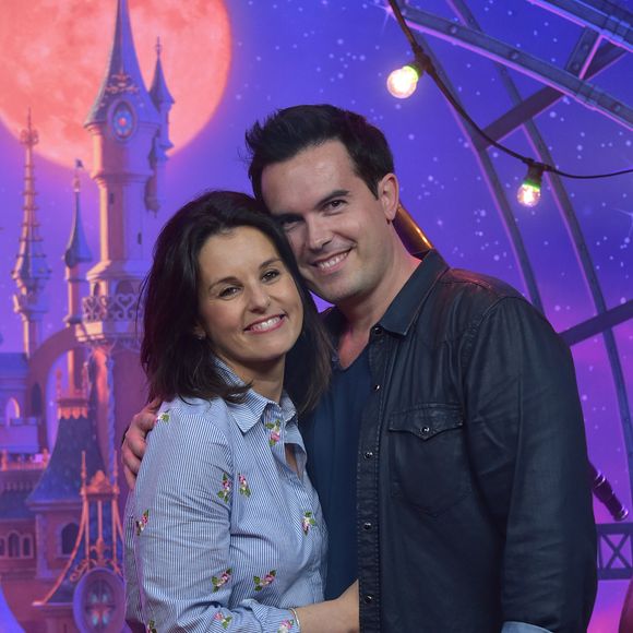 Faustine Bollaert et Maxime Chattam - People au lancement du nouveau spectacle "Mickey et le magicien" au Parc Disneyland Paris. Le 2 juillet 2016
© Giancarlo Gorassini / Bestimage
