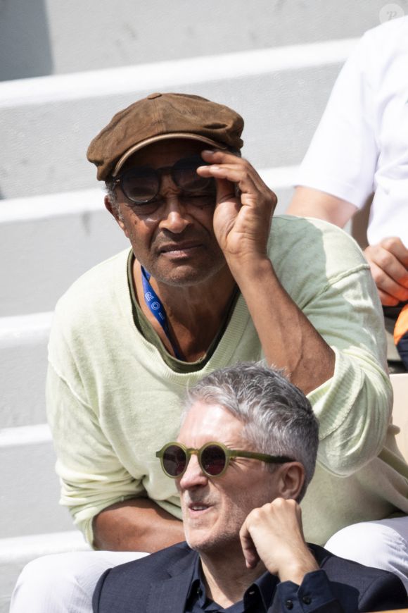 Yannick Noah en tribunes lors de la finale messieurs des Internationaux de France de Tennis de Roland Garros 2025 (jour 15), à Paris, France, le 8 juin 2025. © Cyril Moreau/Bestimage