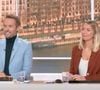 Face à TF1, "Télématin" (qui compte 23% de PDM) a changé d'animateurs puisque Flavie Flament et Julien Arnaud ont succédé à Marie Portolano et Thomas Sotto.

Damien Thévenot et Lucie Chaumette sur le plateau de "Télématin" (Capture d'écran).