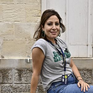 Léa Salamé - Festival International du Journalisme à Couthures sur Garonne le 15 juillet 2023. - Festival International du Journalisme à Couthures sur Garonne le 15 juillet 2023. Thierry Breton / Panoramic / Bestimage