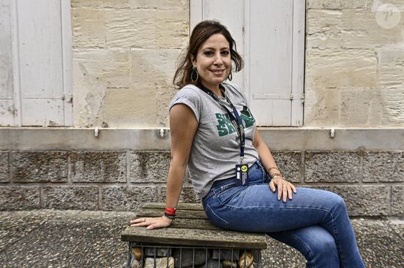 Léa Salamé - Festival International du Journalisme à Couthures sur Garonne le 15 juillet 2023. - Festival International du Journalisme à Couthures sur Garonne le 15 juillet 2023. Thierry Breton / Panoramic / Bestimage