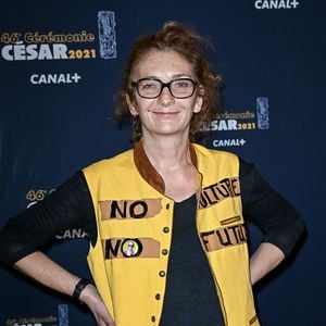 Corinne Masiero lors du photocall lors de la 46e cérémonie des César à l'Olympia à Paris le 12 mars 2021. © David Niviere / Pool / Bestimage