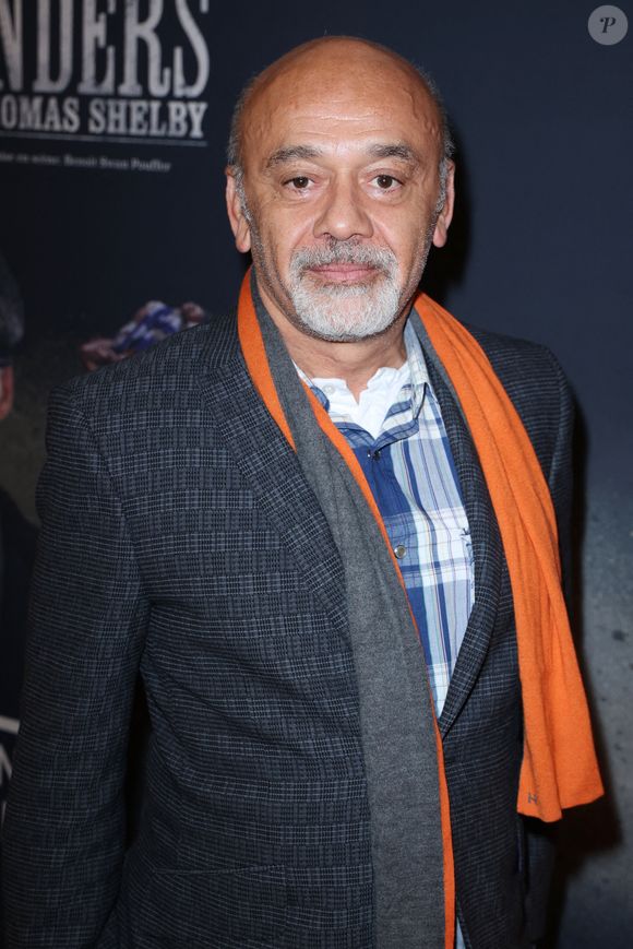 Christian Louboutin - spectacle "Peaky Blinders - The Redemption of Thomas Shelby" à la Seine Musicale le 12 mars 2025
©Domine Jerome/ABACA