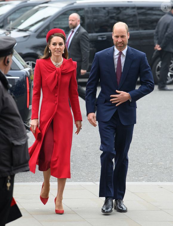 Le prince William, prince de Galles, et Catherine (Kate) Middleton, princesse de Galles le 10 mars 2025.
GOFF INF / BESTIMAGE