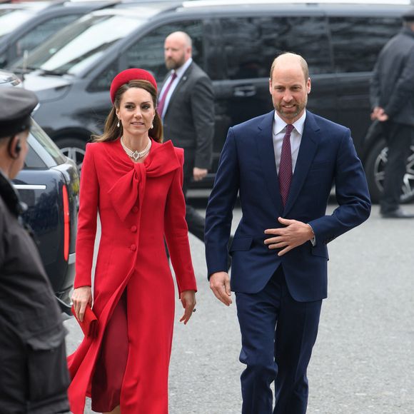 Le prince William, prince de Galles, et Catherine (Kate) Middleton, princesse de Galles le 10 mars 2025.
 GOFF INF / BESTIMAGE