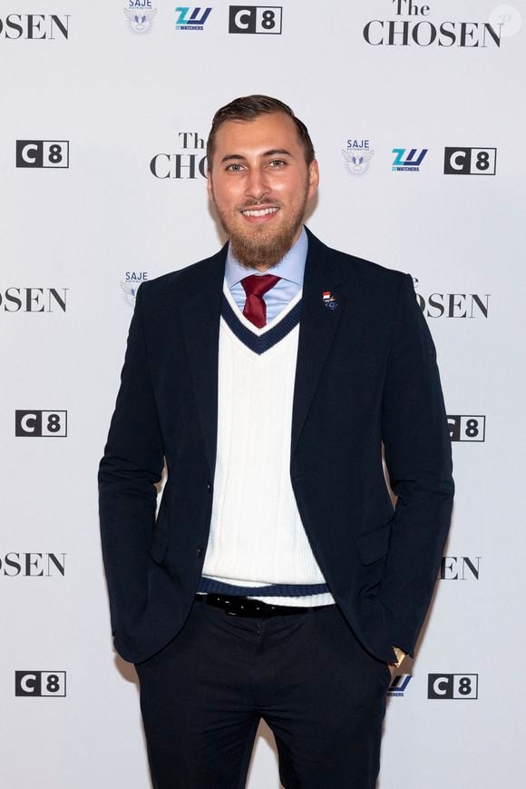 Ces derniers travaillent d'ailleurs main dans la main pour l'église de la Compassion en région parisienne
L'évangéliste Cospiel lors de la soirée de lancement de la série The Chosen par Saje Distribution au cinéma Gaumont Champs-Élysées à Paris et diffusée sur C8 avant Noël.
Paris le 13 décembre 2021
© Pierre Perusseau / Bestimage
