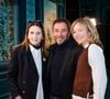 Réalisatrice et productrice, elle a signé de nombreux documentaires pour les grandes chaînes françaises.
Exclusif - Michèle Reiser, Bernard Montiel, Delphine Dewost, sur le plateau de l’enregistrement de l'émission Olympiascope (l'Olympia Symphonique) présenté par B.Montiel et diffusé sur Olympia TV le 1er juillet 2025, à l’Olympia,, à Paris, France, le 14 janvier 2025. © Jack Tribeca/Bestimage