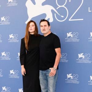 Gilles Lellouche, Adèle Exarchopoulos posent lors du photocall du film "Chien 51" pendant le 82ème Festival International du Film de Venise le 06 septembre 2025 à Venise, Italie. Photo by Marco Piovanotto/Abacapress.com