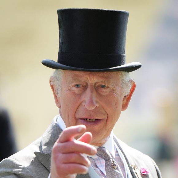 Le roi Charles III d'Angleterre lors du premier jour des courses hippiques "Royal Ascot 2025", le 17 juin 2025. Julien Burton / Bestimage