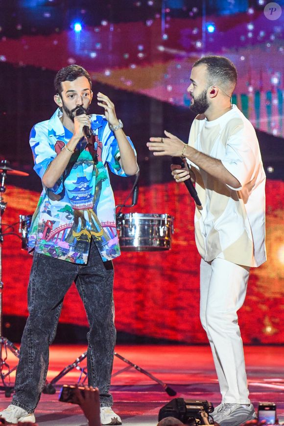 Exclusif - Big Flo & Oli - Enregistrement de l'émission "La Chanson de l'Année 2022" à Toulon, diffusée le 4 juin sur TF1. 
© Bruno Bebert-Jean-René Santini / Bestimage