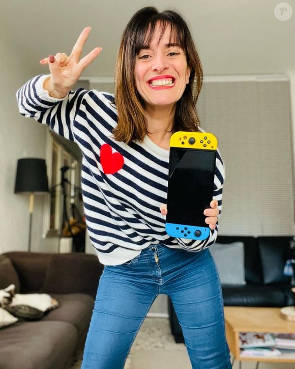 Diana Blois de "Familles nombreuses" souriante sur Instgram. Instagram/familleblois.notrebelletribu