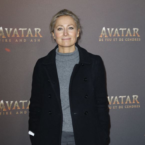 Anne-Sophie Lapix - Avant-première du film "Avatar : Fire and Ash" (Avatar : de Feu et de Cendres) à la Seine Musicale de Boulogne-Billancourt le 5 décembre 2025. © Marc Ausset-Lacroix/Bestimage