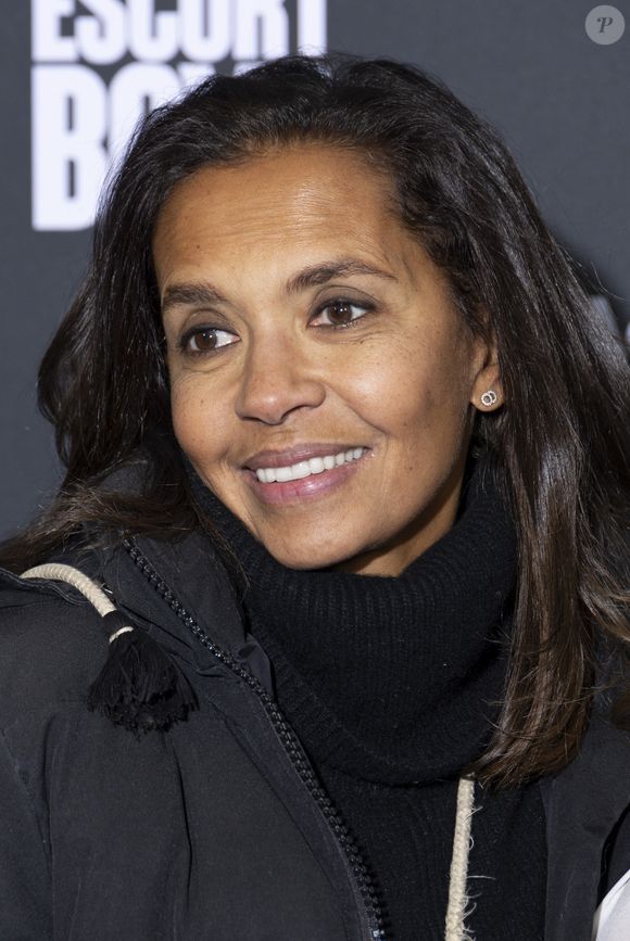 Karine Le Marchand à la première de la série "Escort Boys" au cinéma UGC Ciné Cité Les Halles à Paris le 18 décembre 2023.
© Cyril Moreau / Bestimage