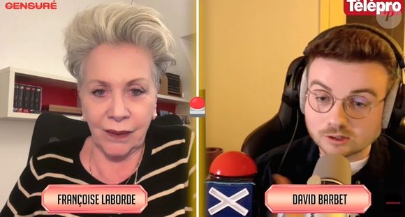 Françoise Laborde et David Barbet dans une vidéo sur la chaîne YouTube de Censuré

Capture d'écran de la vidéo YouTube de David Barbet
