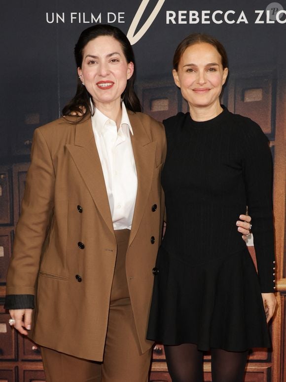 Rebecca Zlotowski et Natalie Portman - Première du film "Vie Privée" au cinéma Pathé Palace à Paris le 20 novembre 2025. © Coadic Guirec/Bestimage