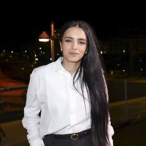 Exclusif - Hafsia Herzi, sur le plateau de l'émission "C ce soir" lors du 78ème Festival International du Film de Cannes, France, le 16 mai 2025. © Jack Tribeca/Bestimage