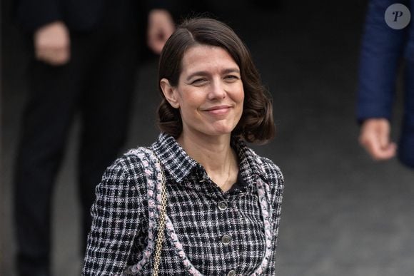 Charlotte Casiraghi assiste au défilé ChanelWomenswear Automne/Hiver 2025-2026 dans le cadre de la semaine de la mode à Paris le 11 mars 2025 à Paris, France. Photo by Nasser Berzane/ABACAPRESS.COM
