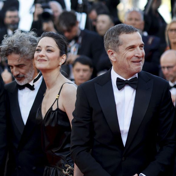 Marion Cotillard, Guillaume Canet - Montée des marches du film « Karma » lors du 79ème Festival International du Film de Cannes, le 15 mai 2026. © Jacovides-Moreau / Bestimage