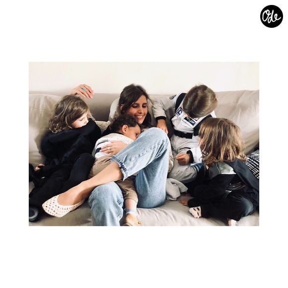 Morgane Sézalory, créatrice de la marque Sézane, ouvre les portes de son appartement.
